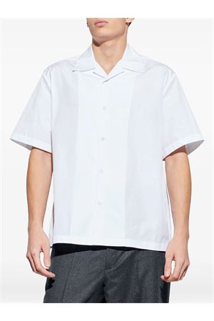 Short-sleeved cotton poplin shirt JIL SANDER | J22DL0363J45001100